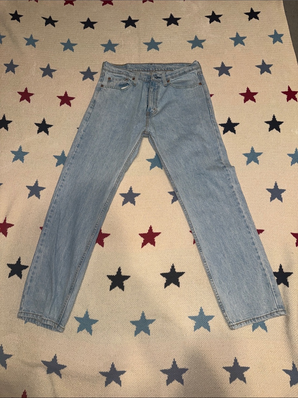 Levi's Light Blue Straight Jeans - Men's